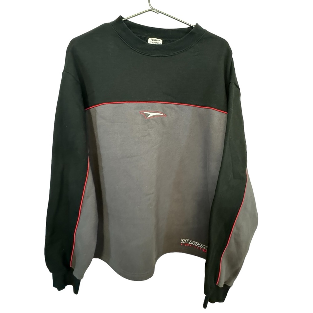 Vintage Teknic Racing Thick Men’s XL High End Crew Neck Sweatshirt MINTY